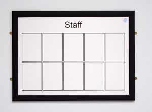 Magnetic Staff Board